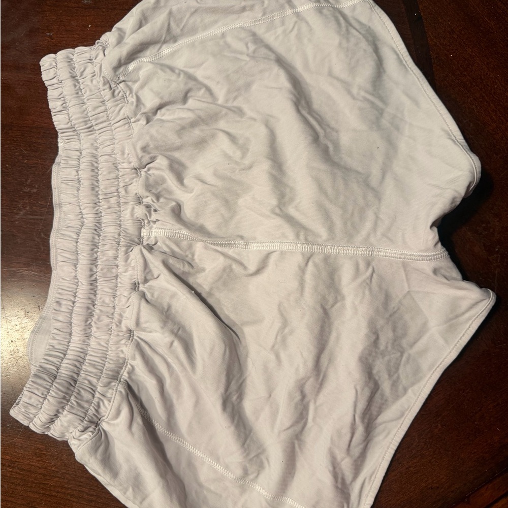 lululemon athletica Light Gray Athletic Shorts